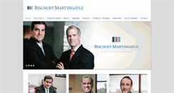 Desktop Screenshot of bischoffmartingayle.com